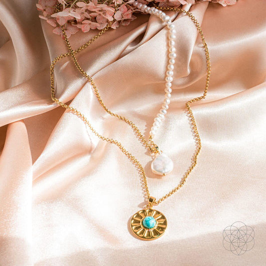 Blissful Balance Necklace Set