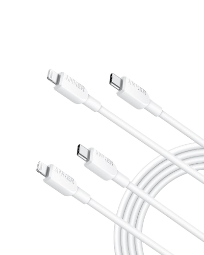 Anker <b>310</b> USB C to Lightning Cable (6 ft, 2pack)
