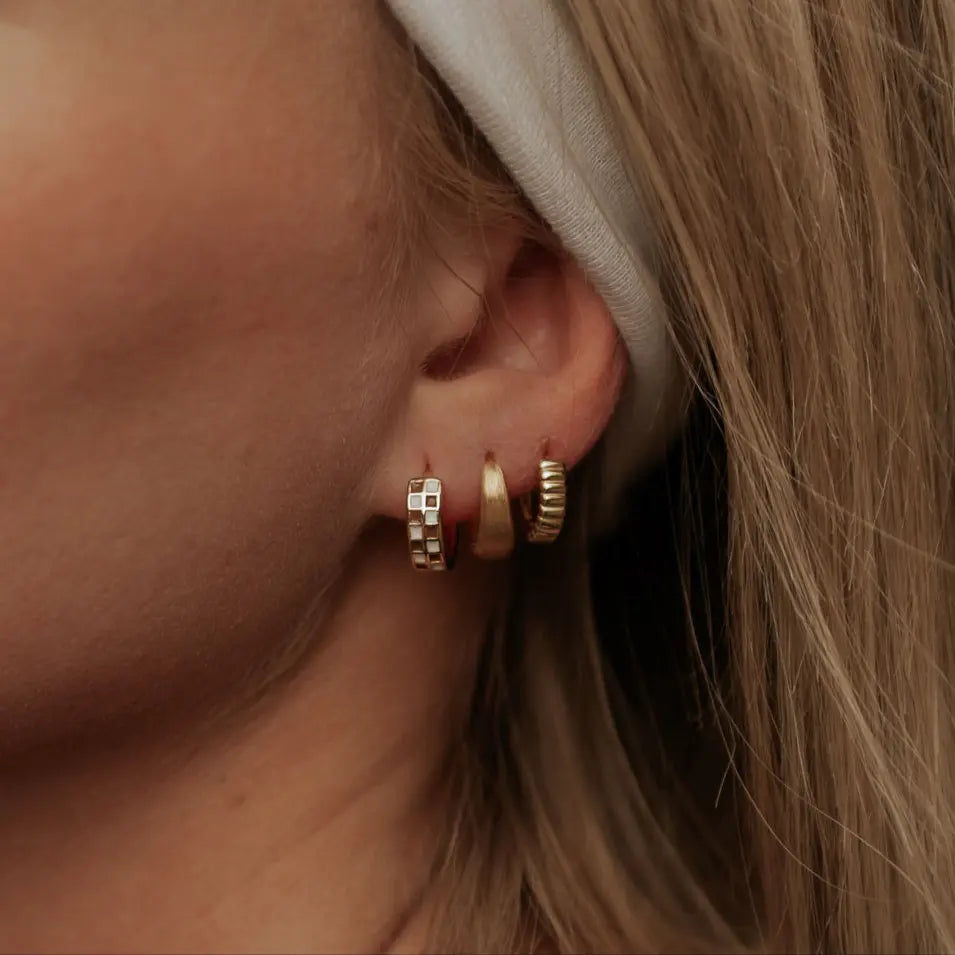 Rue Brushed Hoops
