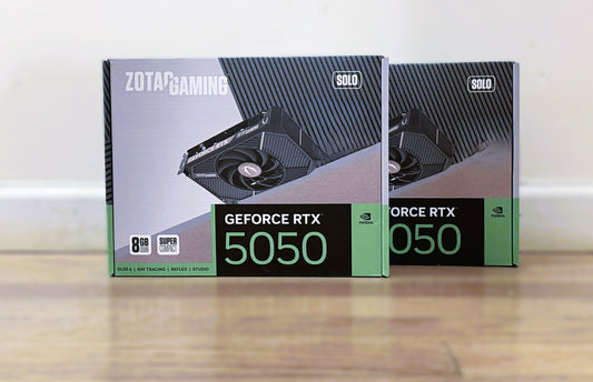 Zotac NVIDIA GeForce RTX 5050 Solo Single Fan 8GB GDDR6 PCIe 5.0 Graphics Card