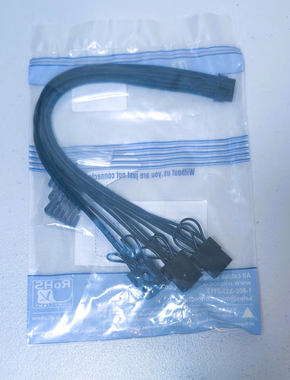 Premium Micro Connectors Sleeved Cables for RTX 4000 & RTX 3090 Ti