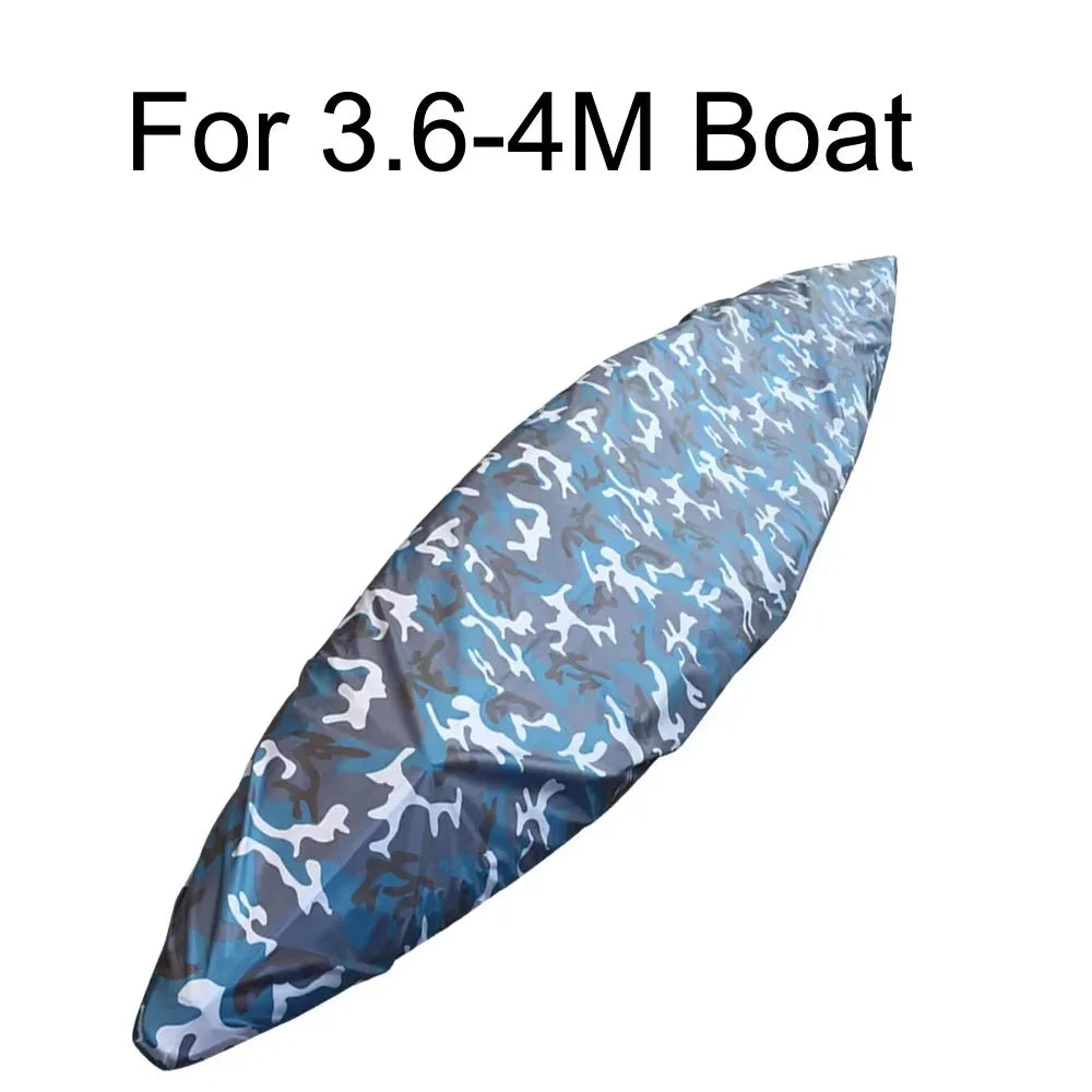 Anti-UV Waterproof Kayak Boat Canoe Storage Transport Dust Cover for Fishing Inflatable Boat Replacement