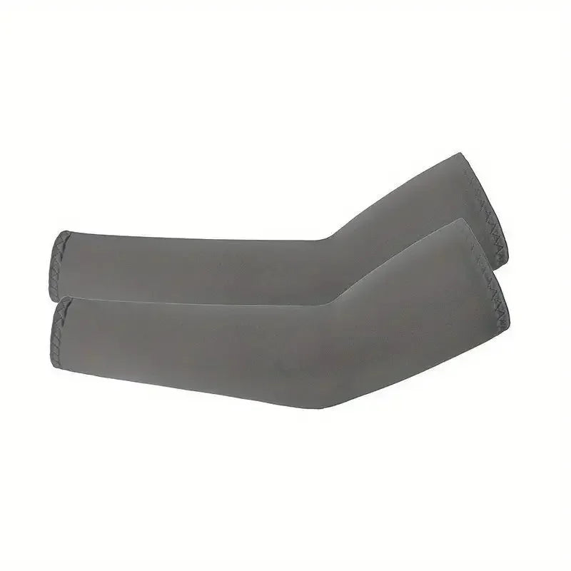 1 Pair Cooling Arm Covers for Men and Women Summer Sun Protection Sunshade Ice Silk Sleeves for Cycling Outdoor Sports Golf