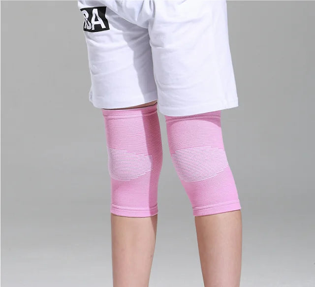 1 Pair Kids Compression Arm Sleeve Basketball Dance Football Knee Brace Sleeve Children Elbow Knee Ankle Protector Guard