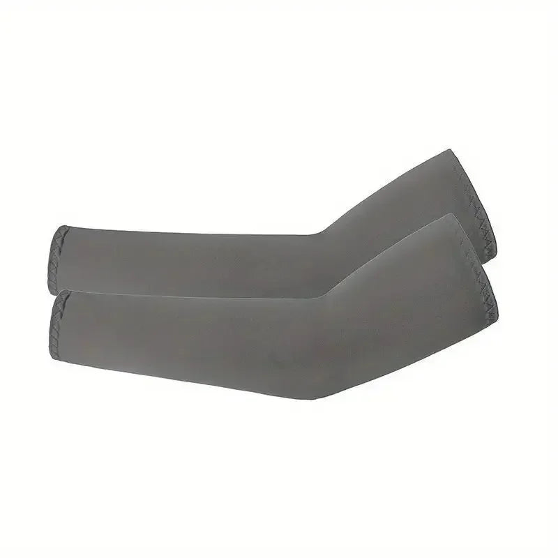 1 Pair Cooling Arm Covers for Men and Women Summer Sun Protection Sunshade Ice Silk Sleeves for Cycling Outdoor Sports Golf