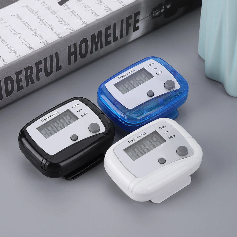 Walking Pedometer Electronic Pedometer Multi-Function Walking Step Counter Mile Kilometer Calorie Calculation for Outdoor Sports