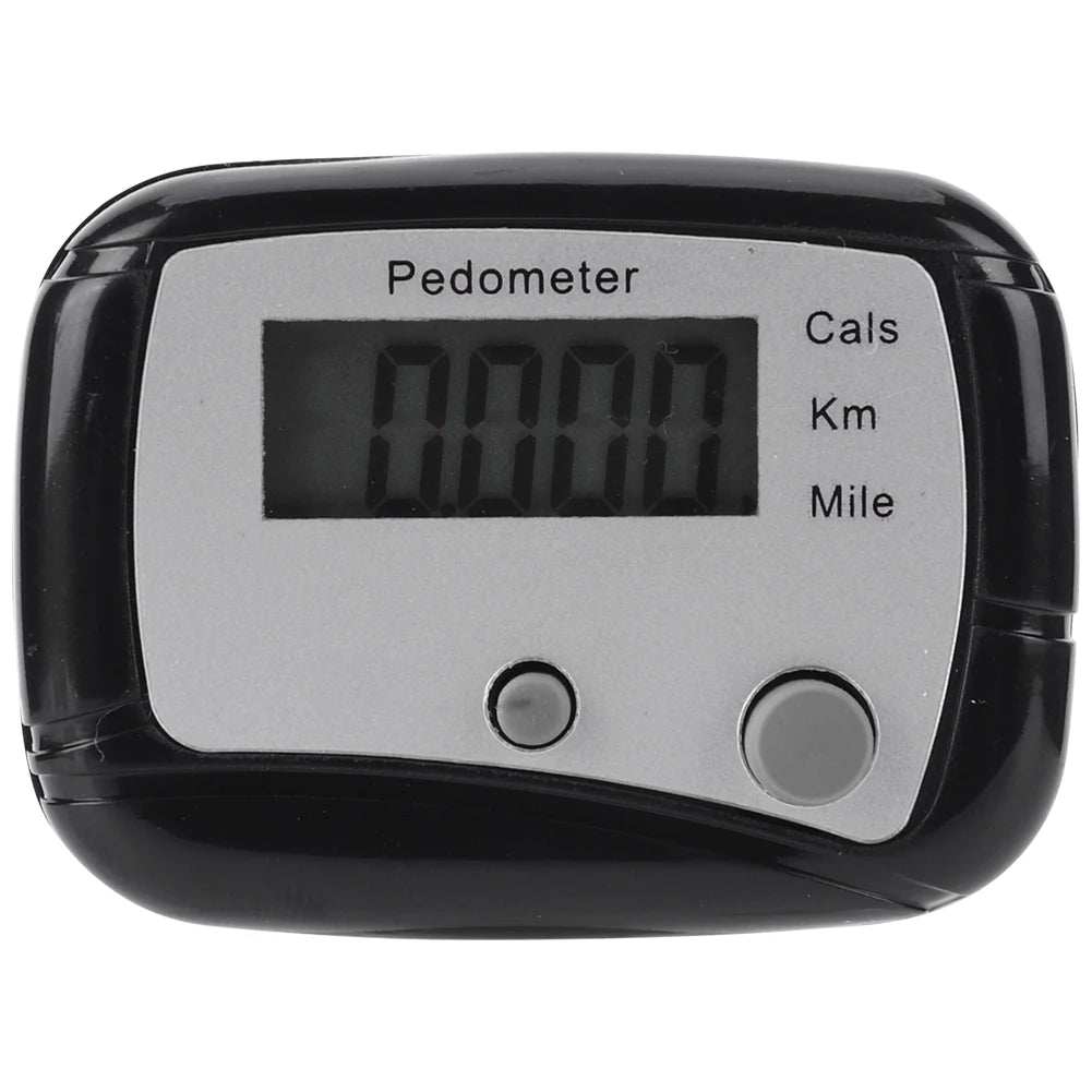 Walking Pedometer Electronic Pedometer Multi-Function Walking Step Counter Mile Kilometer Calorie Calculation for Outdoor Sports
