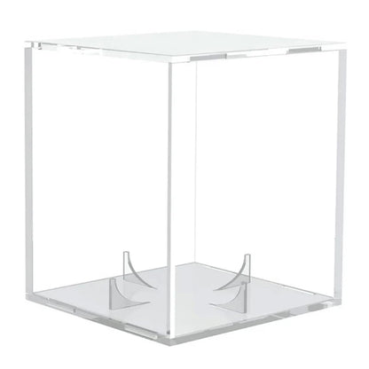 1pc Baseball Acrylic Box Acrylic 80*80*80 Transparent Baseball Storage Collecting Box
