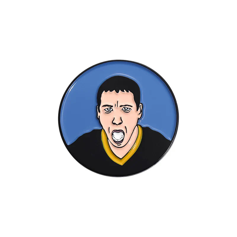 0.9 Inch Magnetic Golf Hat Clip with Ball Marker - Electroplated Metal Golf Training Aid Gift for Boys, Girls & Kids