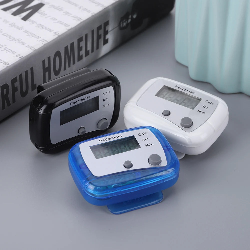 Walking Pedometer Electronic Pedometer Multi-Function Walking Step Counter Mile Kilometer Calorie Calculation for Outdoor Sports