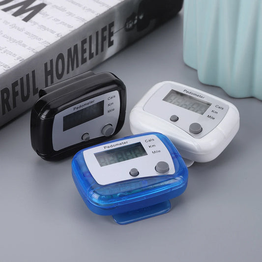 Walking Pedometer Electronic Pedometer Multi-Function Walking Step Counter Mile Kilometer Calorie Calculation for Outdoor Sports