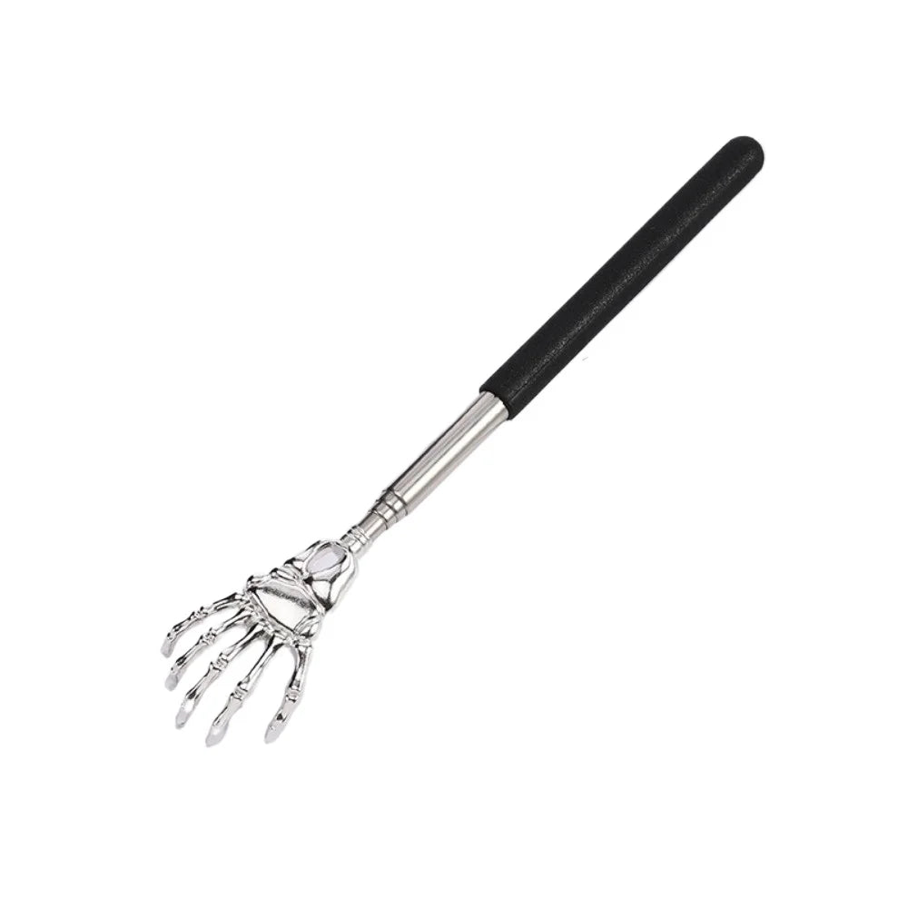 1 Piece Extendable Back Scratcher Portable Telescoping Metal Stainless Steel Back Scratchers Hand Massager