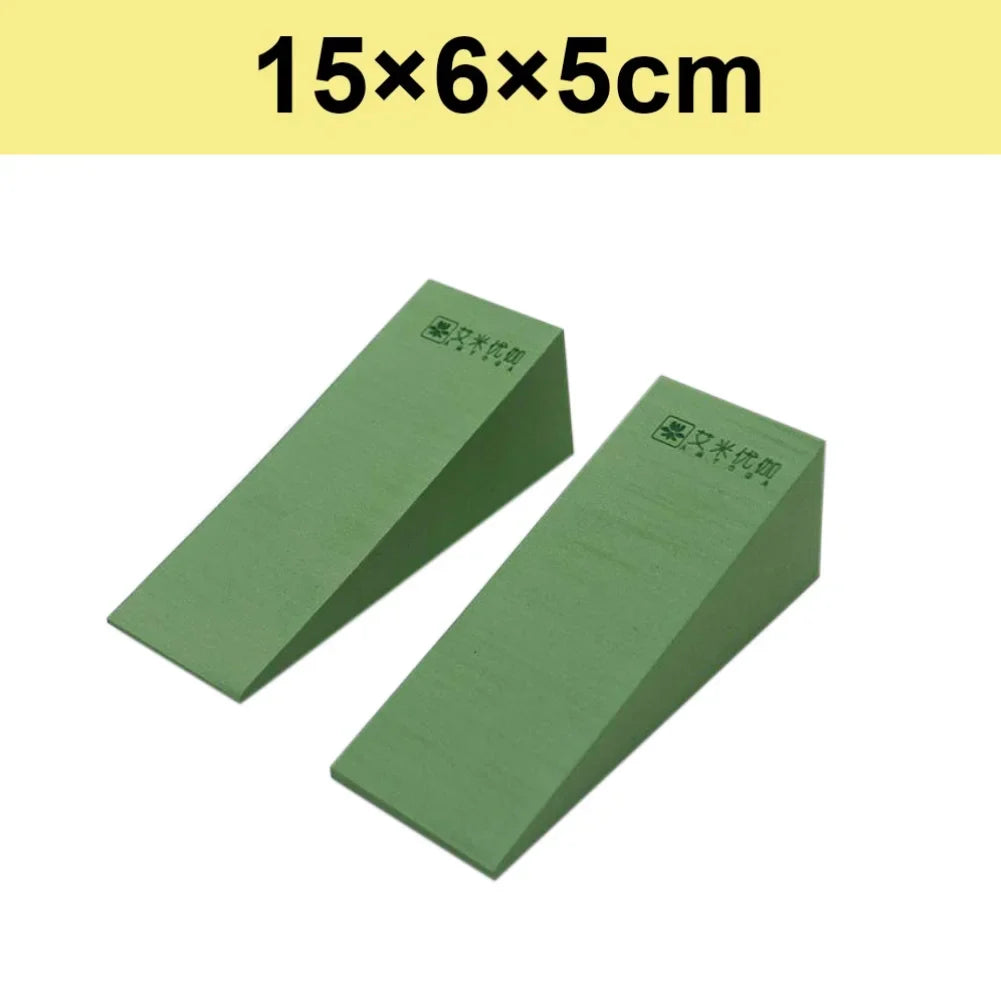 1/2 PcsYoga Wedge Blocks Lightweight Yoga Wedge Stretch Slant Board Wrist Lower Back Support for Exercise Gym Fitness