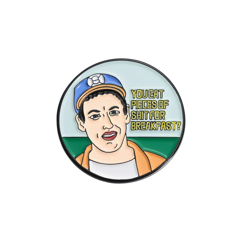 0.9 Inch Magnetic Golf Hat Clip with Ball Marker - Electroplated Metal Golf Training Aid Gift for Boys, Girls & Kids