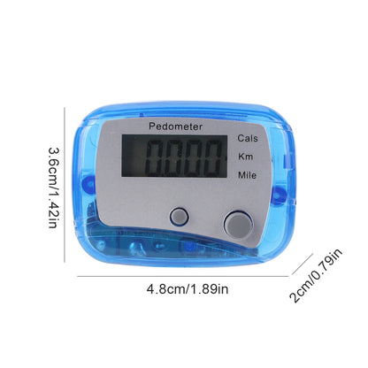 Walking Pedometer Electronic Pedometer Multi-Function Walking Step Counter Mile Kilometer Calorie Calculation for Outdoor Sports