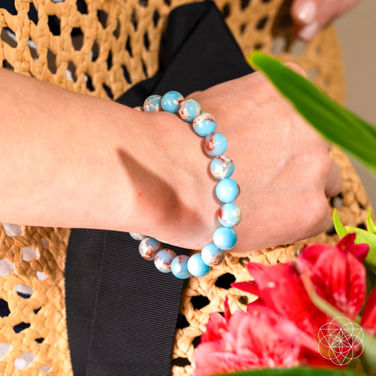 Empath’s Shield - Aqua Terra Jasper Bracelet