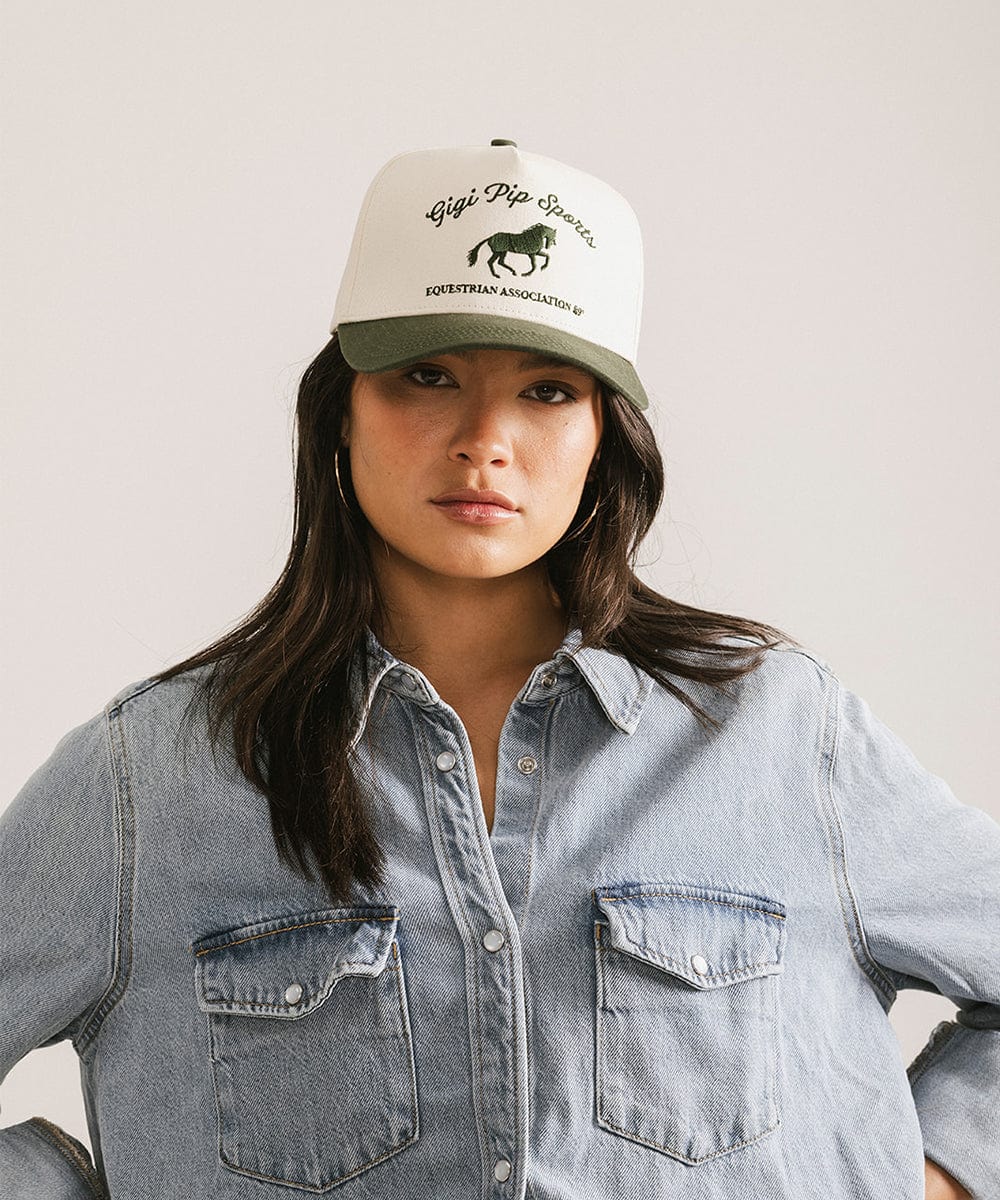 Gigi Sports Vintage Trucker