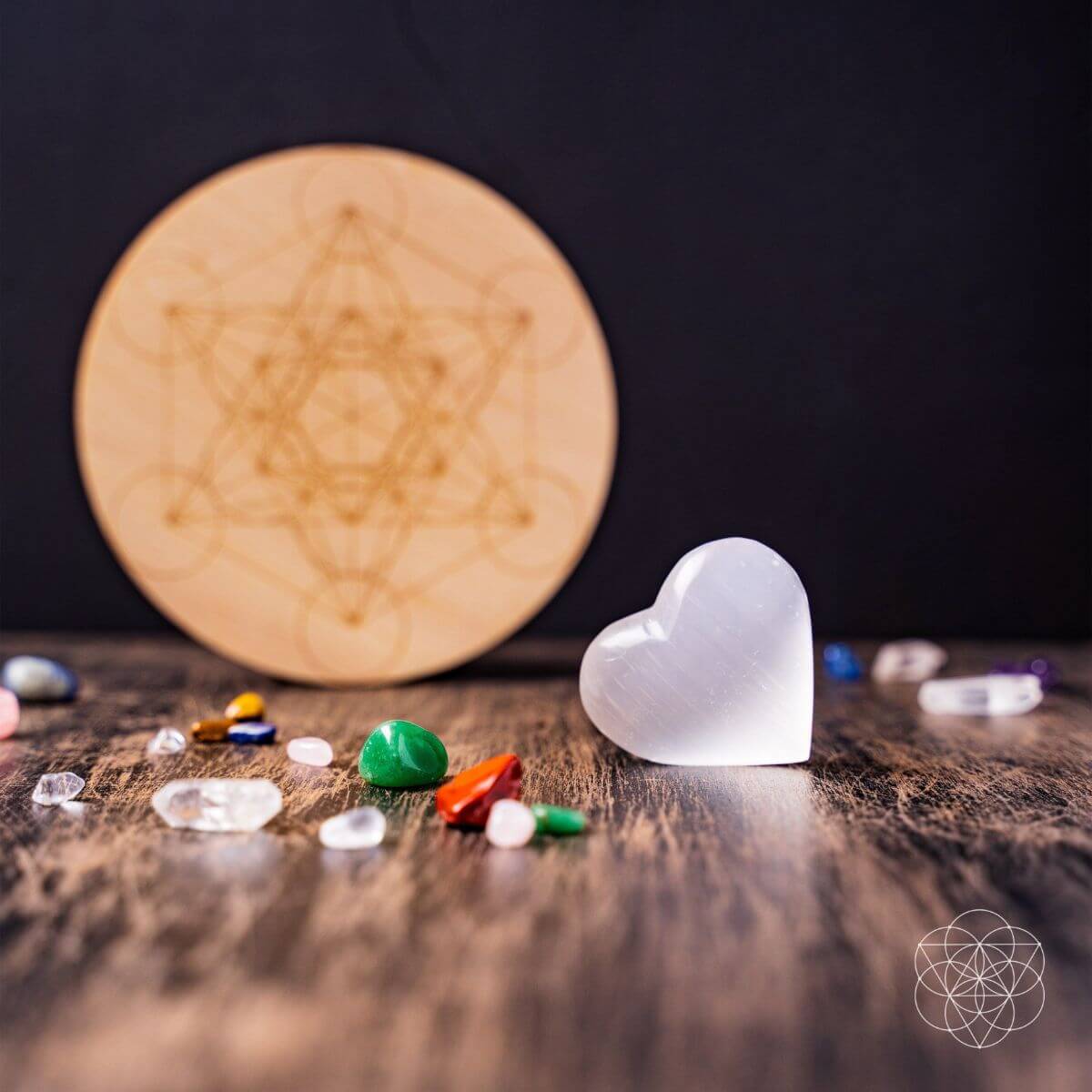 The Divination Crystal Grid Set